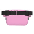 thumbnail image 3 of Honeii Pink Print Square Double Layer Waist Bag,Waist Belt Bag Fashion Fanny Women and Men,For Travel Running Hiking Walking, 3 of 9
