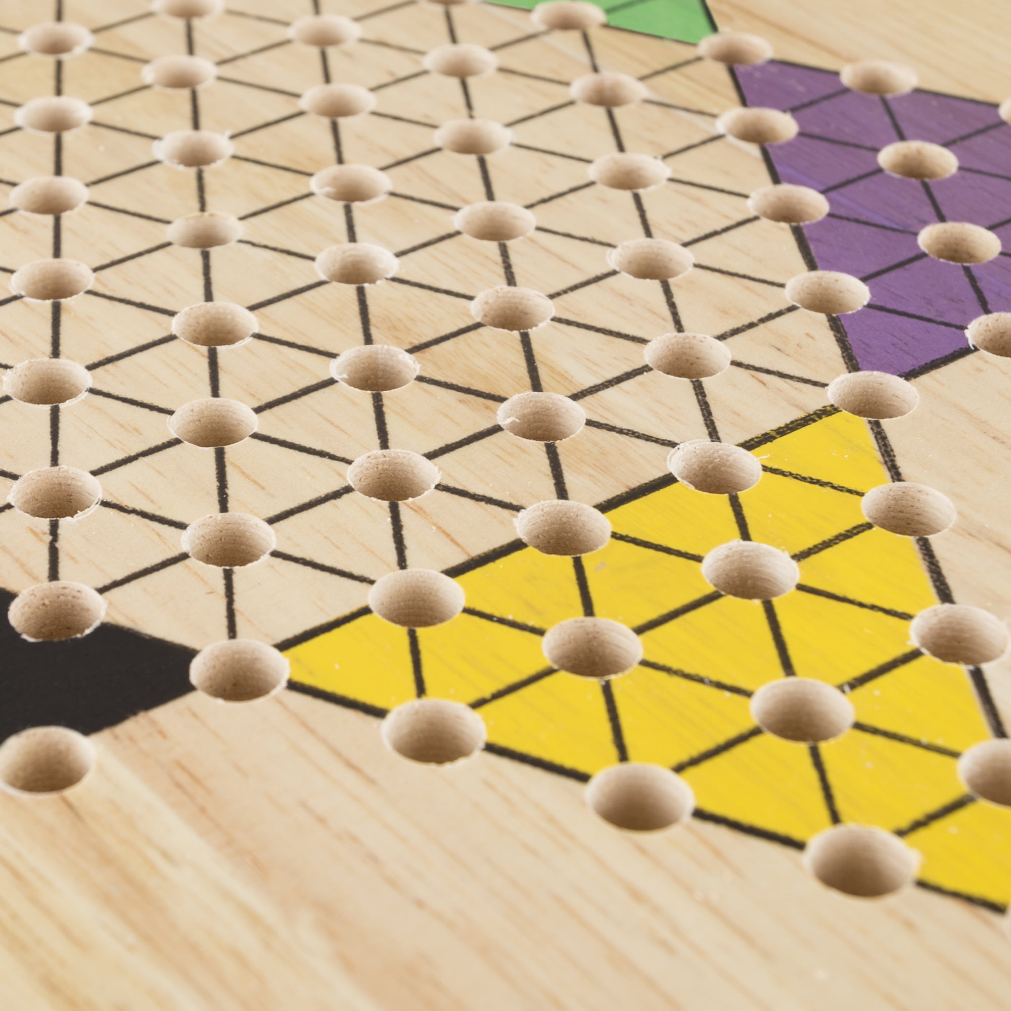 Chinese Checkers Game Set, Game for Adults, Boys and Girls by Hey! Play!