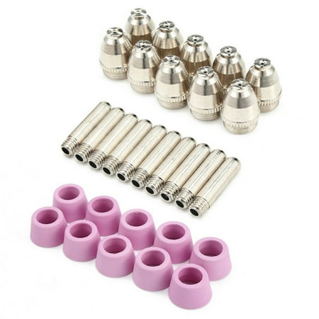 

Sets for AG-60 SG-55 Plasma Cutter Torch Consumables Electrode Tips Shield Guide