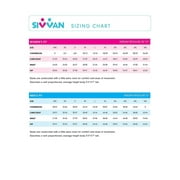 Sivvan Womens Scrub Set - Multi Pocket Cargo Pants & Stylish Mock Wrap Top