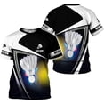 thumbnail image 2 of Personalized Name Badminton 3D Shirt, Best Coach Ever Sport Fans Gift T-Shirt, Custom Badminton 3D Shirt for Badminton Lovers (Hoodie, S), 2 of 8
