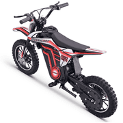 HOVERHEART Mini Motorized Dirt Bikes 500W, 15 MPH Top Speed, Dual Suspension(Red)