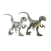 Mattel Jurassic World Camp Cretaceous Raptor Squad Action Figure Set, 4 Pieces