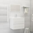 thumbnail image 2 of vidaXL Bathroom Furniture Set 2 Piece Chipboard Storage Cabinet Multi Colors, 2 of 31