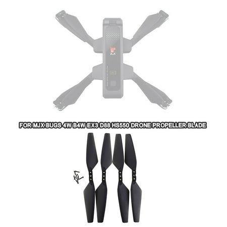 Image of Folding Quadcopter Blades for MJX Bugs 4W B4W EX3 D88 HS550 Drone Accessories