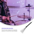 thumbnail image 3 of Raindrops 2 Pcs Brosses Métalliques en Acier Inoxydable pour Tambours Rétractables pour Percussions, 3 of 8