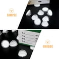 thumbnail image 2 of 25pcs Plastic Label Tags For Merchandise Sign Display Holders In Retail Stores Retail Sign Clips For Pricing Label Organization And Advertising Clips, 2 of 9