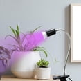 thumbnail image 4 of Reptile Heat Lamp Tortoise Basking Spot Lamp Turtle 360°Rotatable Light Clamp Flexible Ceramic Clip Desk Light Holder Socket With Dimmable Switch For Aquarium Pet Lizard, 4 of 5