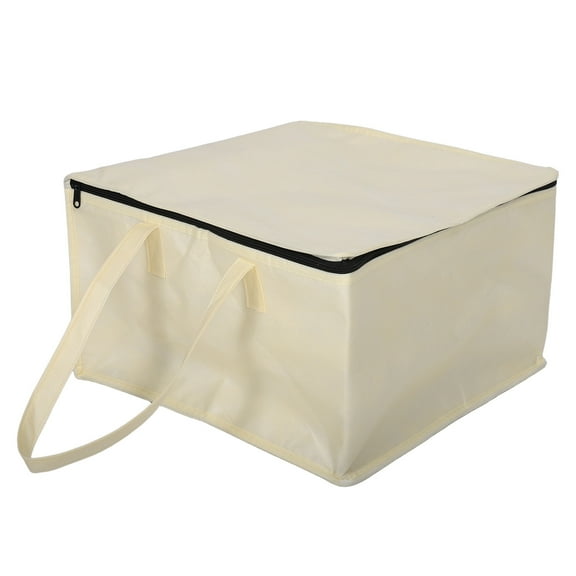 BRIGHTFUFU 1Pcs Rectangular Insulated Cooler Bag for Food Preservation and Outdoor Activities 15.72X15.72X9.04In