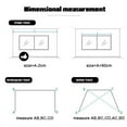 thumbnail image 3 of Smart Electric Chain Blinds Motor, Lower Noise Electric Curtain Track Motor, APP Remote Control Automatic Curtain Opener Motor for Bedroom Indoor Window 100-240V, 3 of 7