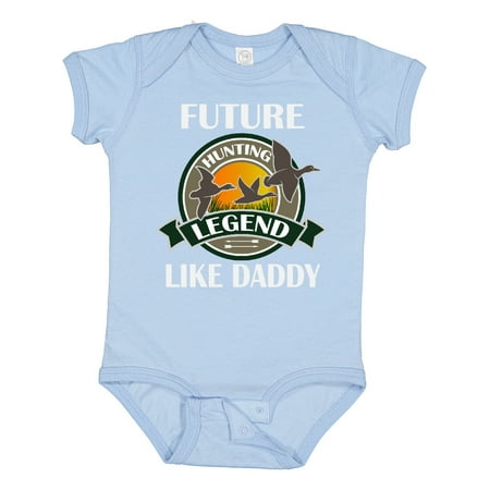 

Inktastic Future Duck Hunting Legend Like Daddy Gift Baby Boy Bodysuit