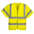 thumbnail image 1 of Portwest - Chaleco de Alta Visibilidad Banda y Tirantes de Manga Corta para Hombre (Amarillo), 1 of 2