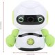 thumbnail image 2 of Manual pencil sharpener, green robot shaped pencil sharpener, children's single hole, school, classroom, home, artist, 2 of 5