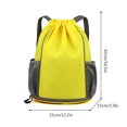 thumbnail image 3 of Bolsas De Hombro Bolsa de baloncesto Oxford con cordón de alta capacidad para deportes al aire libre (amarillo) Tmvgtek Para Estrenar, 3 of 7