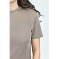 thumbnail image 4 of Blusa de punto con brillo /Juvenil, 0287 (Cafe) cafe M, 4 of 5