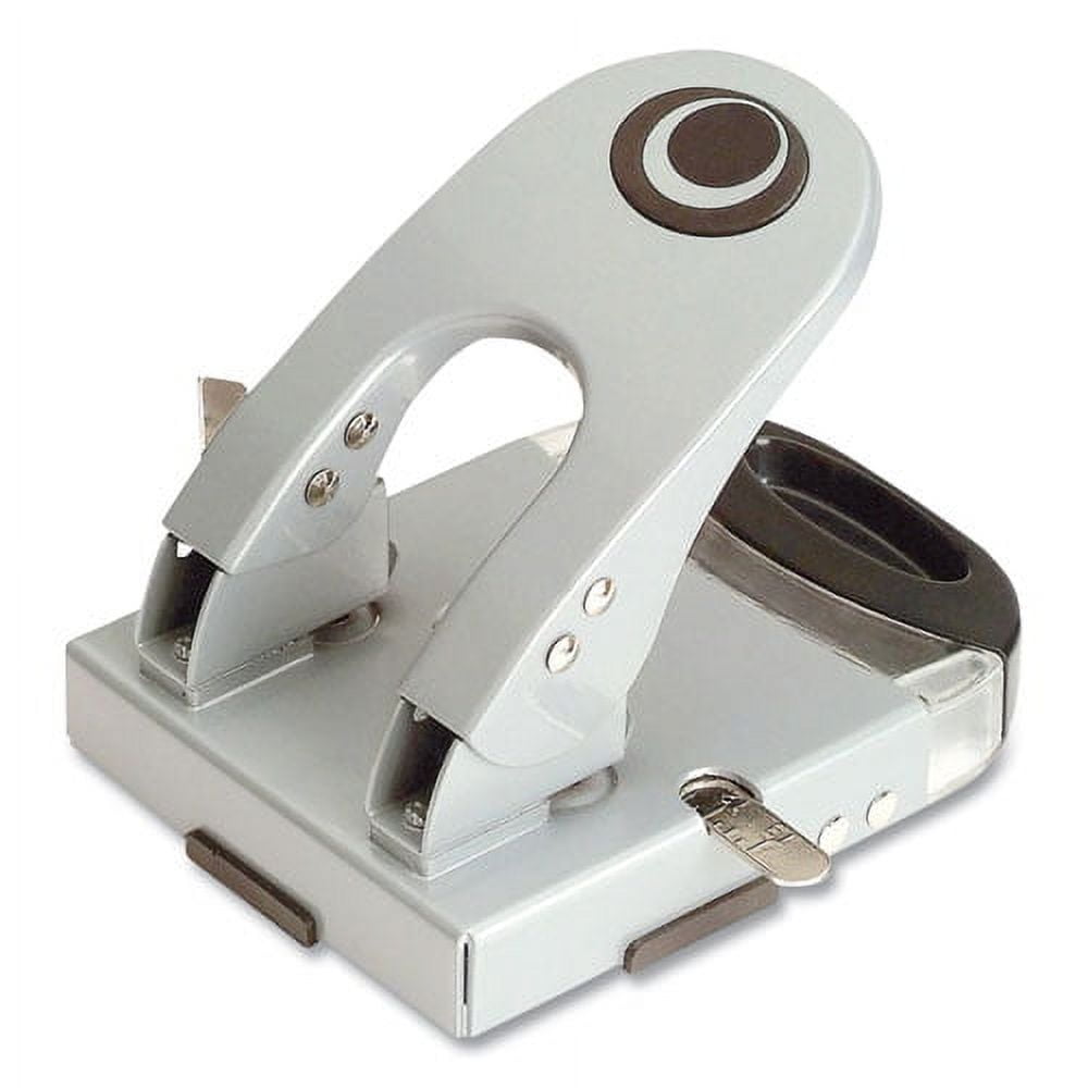 Officemate Heavy-Duty 2-Hole Punch - 2 Punch Head(s) - 50 Sheet of 20lb Paper - 1/4 Officemate Heavy-Duty 2-Hole Punch - 2 Punch Head(s) - 50 Sheet of 20lb Paper - 1/4