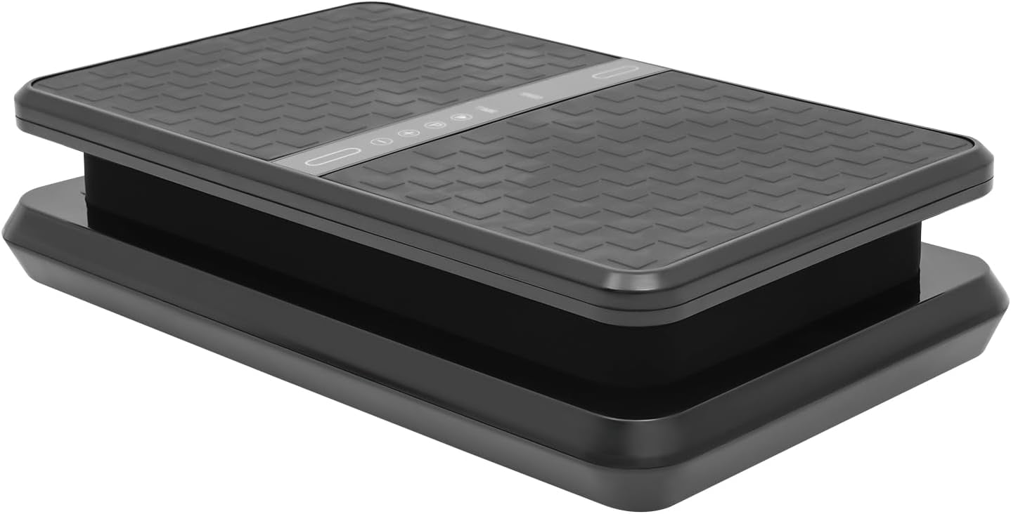 Vibration Plate Exercise Machine 330.69lbs Load Capacity Vibration Plate with 1-99 Gears Vibrating Plates Exercise Machine Including Homes and Gyms, Sport Gym Equipment