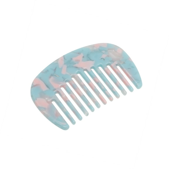 Vocoste Hair Comb Wide Tooth Anti-Static for Thick Curly Hair Powder Blue