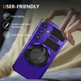 thumbnail image 5 of For Samsung Galaxy S23 FE Case, S23 FE Case with Invisible Stand, Military Grade Protective Cases with Ring[Adjustable & Foldable] ,Magnetic for Samsung Galaxy S23 FE case,Shockproof,Purple, 5 of 11