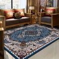 thumbnail image 3 of Alfombra persa vintage de lujo estilo bohemio para sala de estar, lavable a máquina, para decorar el dormitorio y la sala de estar, 3 of 5