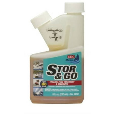 CRC Industries Stor and Go Ethanol Fuel Treatment and Stabilizer, 8