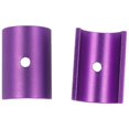 thumbnail image 1 of Adaptador de cuña de vástago de manillar de bicicleta de aleación de aluminio 25.4-31.8, púrpura Afortunado Sencillez, 1 of 4