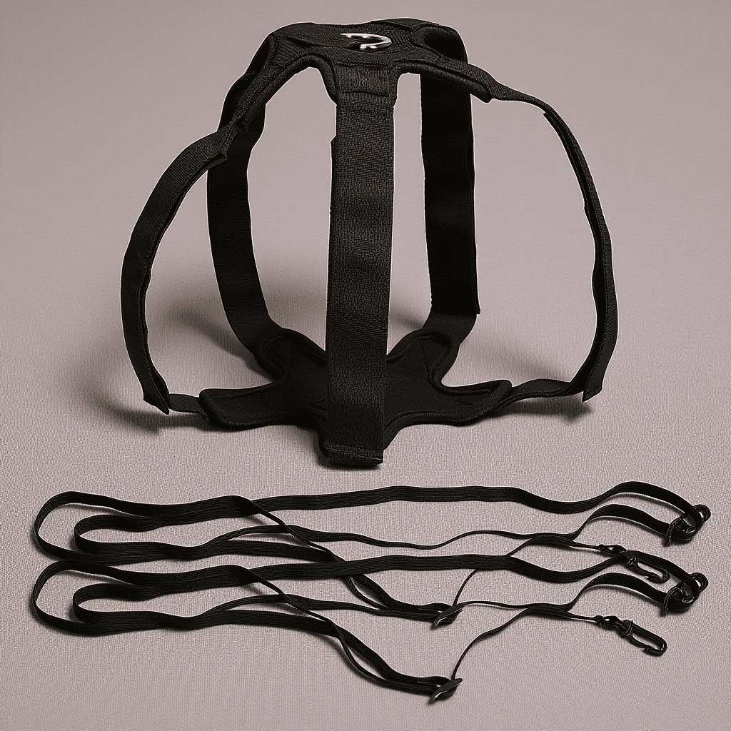 HONMEET 1Set Portable Volleyball Practice Equipment with Durable Material for Indoor and Outdoor Workout