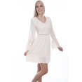 thumbnail image 1 of Scully PSL-264 IVO XXL Robe pour Femmes avec Manches à Illets et Cloche en Ivoire - 2TG, 1 of 1