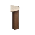 thumbnail image 2 of Miekor Furniture Leonardo Travertine Top & Dark Oak End Table 71764, 2 of 6