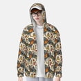thumbnail image 2 of Balery Multi-Colored Roosters Sudadera ligera de manga larga con capucha y protección solar UPF 50+ para hombre y mujer, ideal para pesca y running-X-Large, 2 of 7