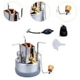 thumbnail image 6 of MAGIDEAL Alcohol Burner Alcohol Furnace Portable Compact Camp Furnace Spirit Burner for Commercial Trips Restaurant Outdoor Household 200ML, 6 of 8