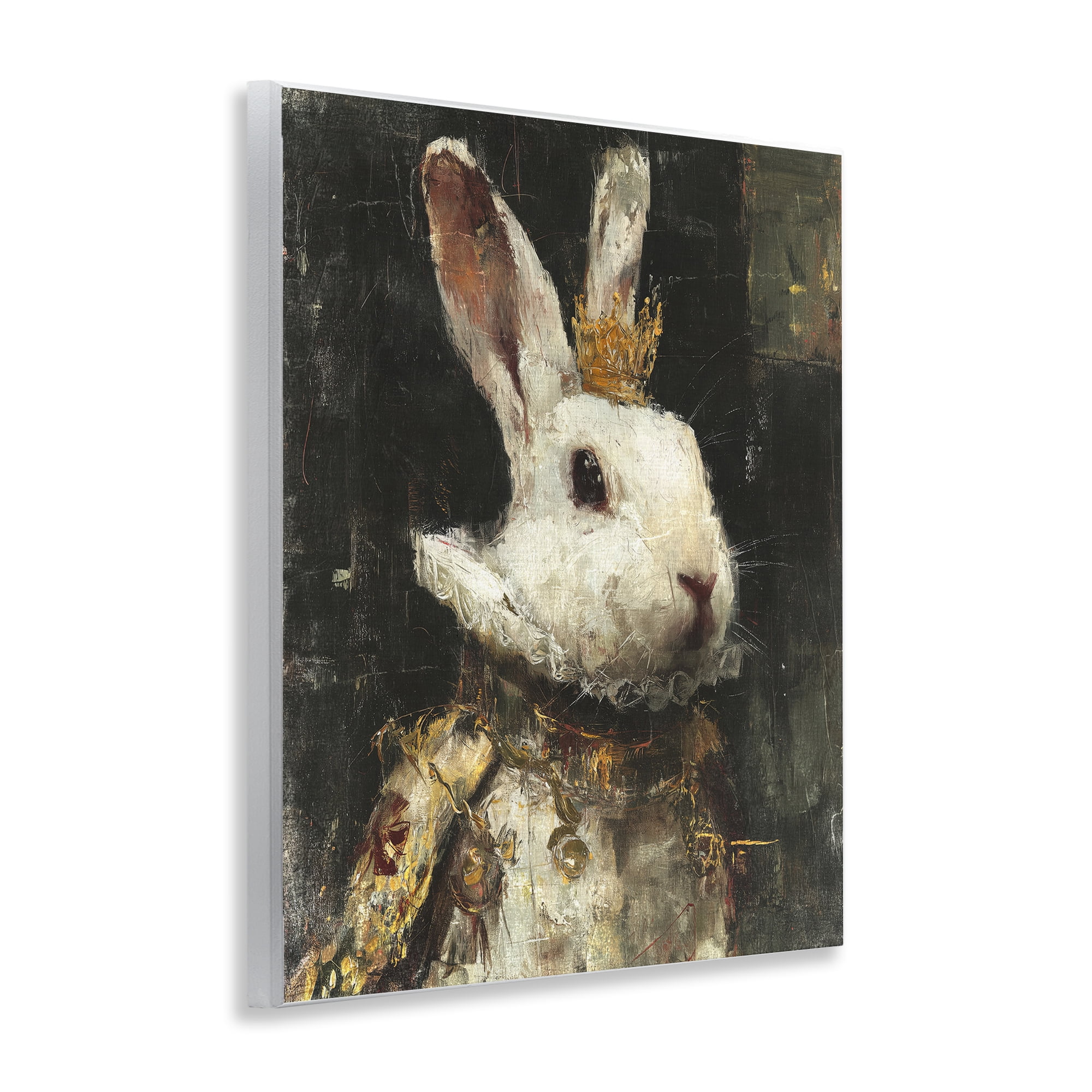 Stupell Industries Regal Hare Portrait Wall Plaque Art, design by Svetlana Aleynikova
