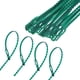 thumbnail image 1 of Uxcell 20-Pack Bridas Ajustables para Plantas de 9 Pulgadas de Plástico para Jardín para Interior/Exterior Verde Oscuro, 1 of 1