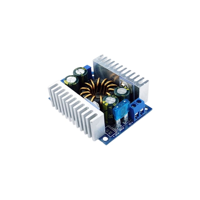 Tholdsy Módulo de refuerzo Regulador de voltios 8A 8-32V Mano de obra fina Rendimiento estable Operación simple Placa de refuerzo Suministros Electrónica miscelánea