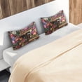 thumbnail image 6 of Satin Pillowcase Home Luxury Envelope Pillowcases Soft And Smooth An Old Leather-Bound Bookshel, 6 of 6