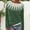 Green, variant on Fall Sweaters for Women Casual Long Sleeve Knitted Isle Print Retro Sweater Casual Loose Crewneck Lightweight Cropped Pullover Tops Knit Winter Going Out Tops Pullover Sweater Tops Blue Xl