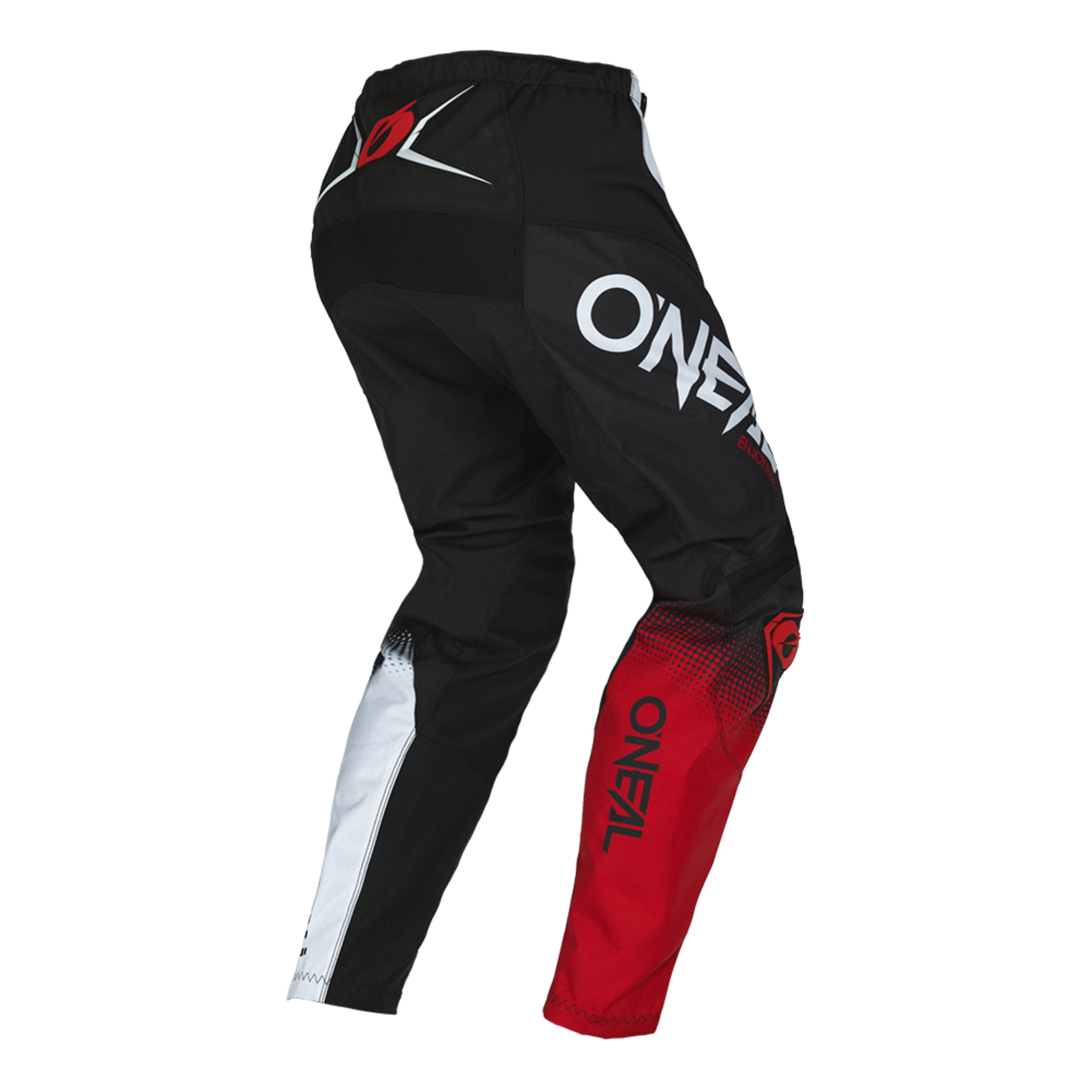 Black/White/Red, 24-25 ONeal Boys MX Pants 