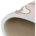 thumbnail image 6 of Coolnut Lightweight Carpet Mats, 31 x 20 inches Area Soft Rugs Floor Mat Doormat Decoration for Rooms Entrance Cute Unicorn Mermaid with Scales, 6 of 6