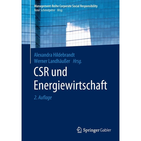 Management-Reihe Corporate Social Respon Csr Und Energiewirtschaft, (Paperback)