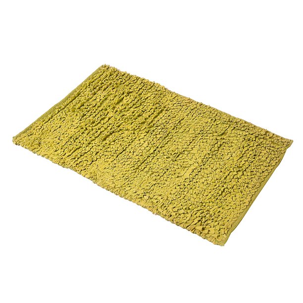 2x3 ft Door Mat Shaggy Area Rugs Green Shag Soft Carpet (21''x 31