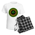 thumbnail image 4 of CafePress - CELTIC SHAMROCK 3 INCH BUTT Women's Light Pajamas - Women's Short Sleeve Print T-Shirt and Pants Light Cotton Pajama Set, 4 of 7