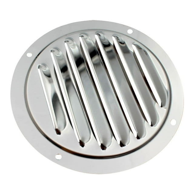 Ventilación de ventilación con persiana de acero inoxidable 316, cubierta de rejilla de conducto de pantalla de mosca duradera para casa flotante para