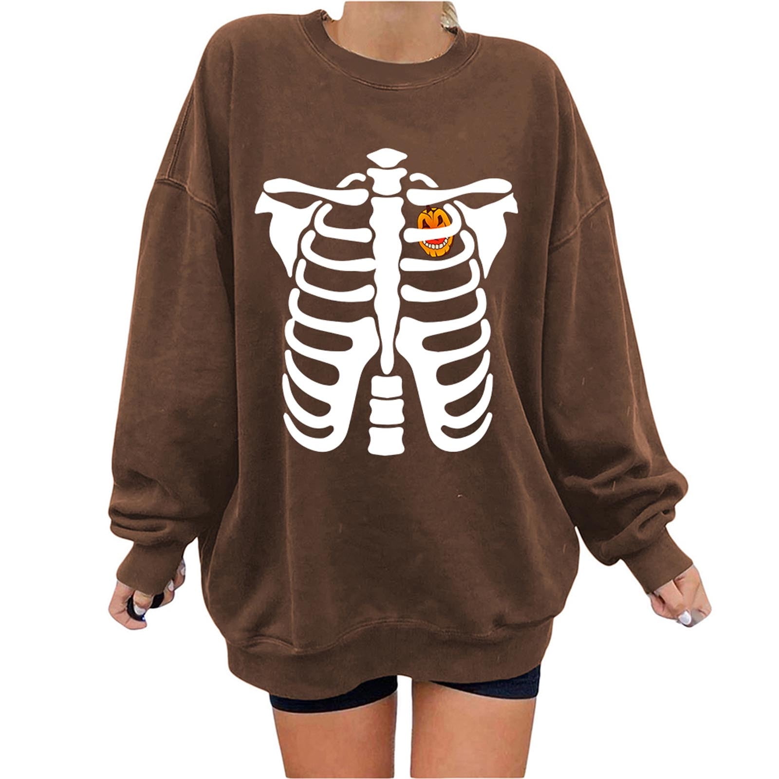 Womens Hoodies Trendy Halloween 