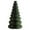 D, variant on Handmade Folded Paper Decor Pleated Texture 3D Conical Shape Lightweight Sturdy Home Tabletop Mantel Shelf Holiday Party Display