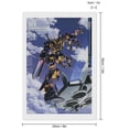 thumbnail image 2 of Diamond Art Kits for Adults - Mobile Suit Gundam Full Drill Diamond Arts for Beginners, Round 5D Paint with Diamonds Gem Art Painting Kits for Home Wall Decor Gifts 8"x12", 2 of 8