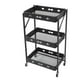 thumbnail image 5 of Estantería De Cocina, Carrito Utilitario Rodante De 3 Niveles, Plegable Multifuncional Con 4 Ruedas Para Oficina, 5 of 7