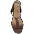 thumbnail image 5 of Journee Womens Matildaa Buckle Platform Wedge Sandals, 5 of 10