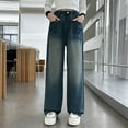 thumbnail image 3 of THJRPQJFD Girls Jeans Size 10-12 Jeans Para Mujer Pantalones Para El Frío De Mujer Clothes for 13 Year Old Girls 3 Year Girl Clothes Workout Clothes Girls Clothes Size 12 Gymnastics Clothes, 3 of 9
