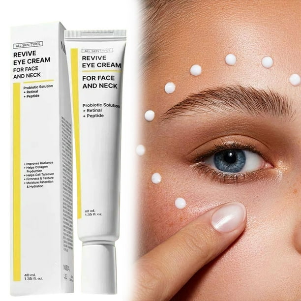 NIDA Revive Eye Cream For Face And Neck | Probiotic Solution