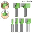 thumbnail image 2 of 1PC 12.7mm Shank Cleaning Bottom Router Bit Milling Cutter Engraving Woodworking, 2 of 6